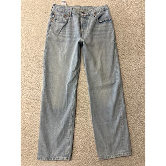 Levis Womens 501 90s Denim Jeans Size 28 - Picture 1 of 8